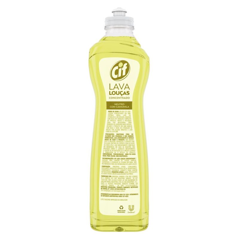 Detergente-Liquido-Concentrado-Neutro-Com-Camomila-Cif-420g