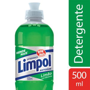 Detergente Líquido Limão Limpol 500ml