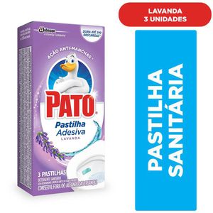 Detergente Sanitário em Pastilha Adesiva Pato com 3 Unidades
