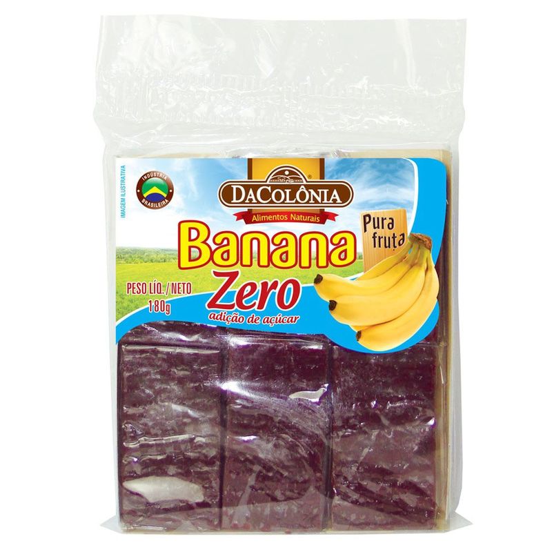 Doce-de-Banana-Zero-Dacolonia-180g