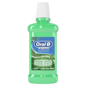 Enxaguante Bucal Complete Hortelã Oral-B Leve 500ml Pague 300ml