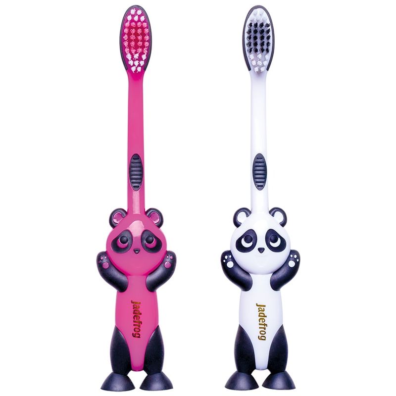 Escova-Dental-Infantil-Magic-Macia-Jadefrog-Com-2-Unidades