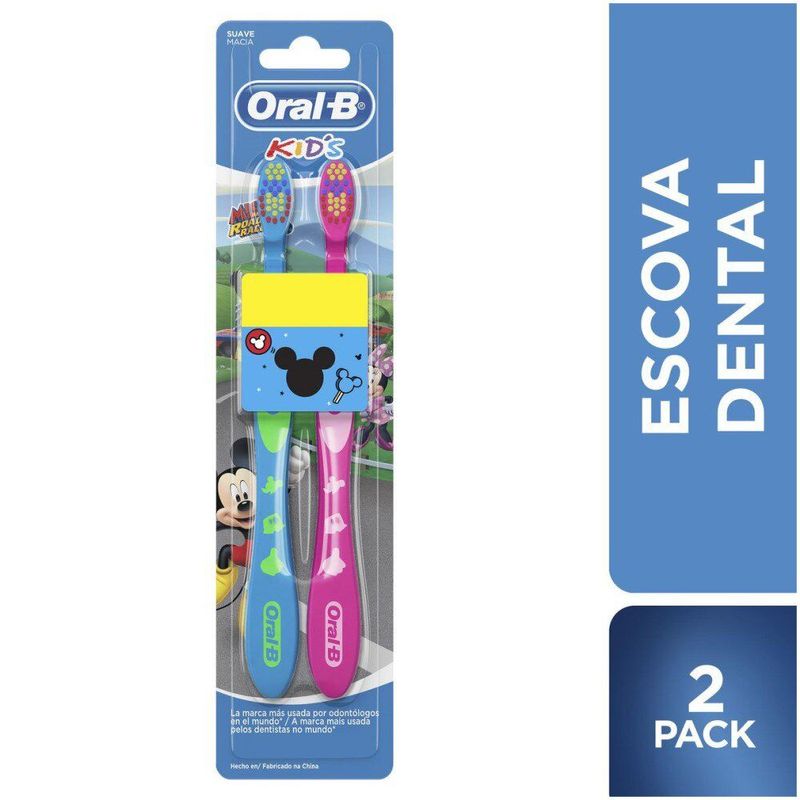 Escova-Dental-Infantil-Mickey-E-Minnie-Oral-B-Com-2-Unidades