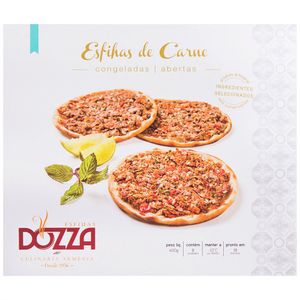 Esfiha Aberta de Carne Esfihas Dozza 400g