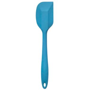 Espátula de Silicone Reta Azul Pequena Oikos