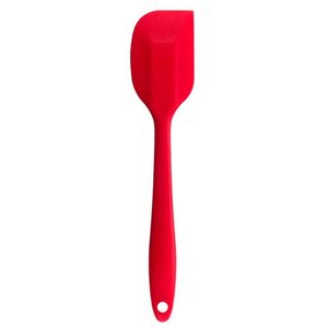 Espátula de Silicone Reta Vermelha Pequena Oikos