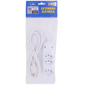 Extensão Elétrica 10A 250v 1,5 metros DNI