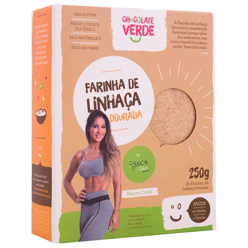 Farinha-de-Linhaca-Dourada-Chocolate-Verde-250g