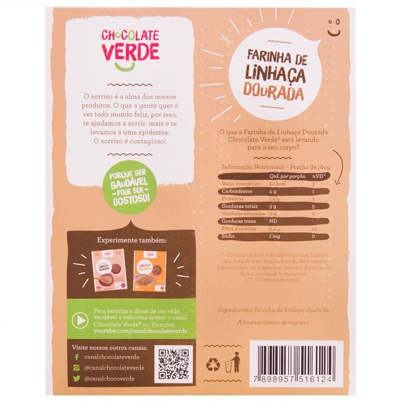 Farinha-de-Linhaca-Dourada-Chocolate-Verde-250g