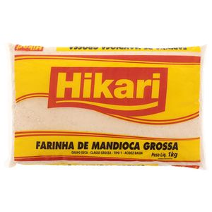 Farinha de Mandioca Grossa Hikari 1 kg