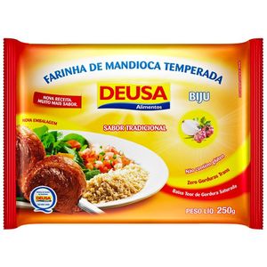 Farinha de Mandioca Temperada Deusa 250g