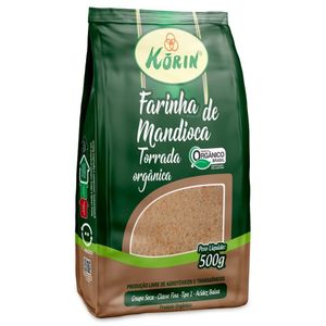 Farinha de Mandioca Torrada Orgânica Korin 500g