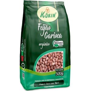 Feijão Carioca Orgânico Korin 500g