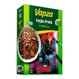 Feijão Preto Orgânico Avengers Vapza 160g