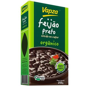 Feijão Preto Orgânico Vapza 250g