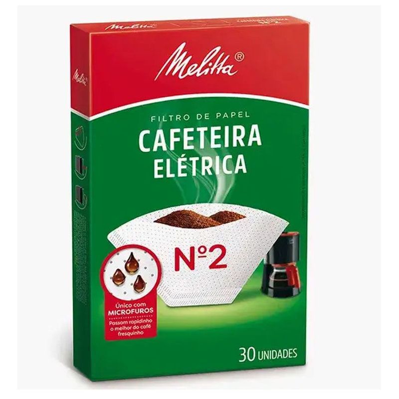 Filtro-de-Papel-Para-Cafeteira-Eletrica-Nc2ba-2-Melitta-30-Unidades