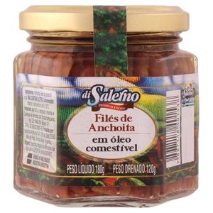 Filé de Anchova Di Salerno Vidro 180g