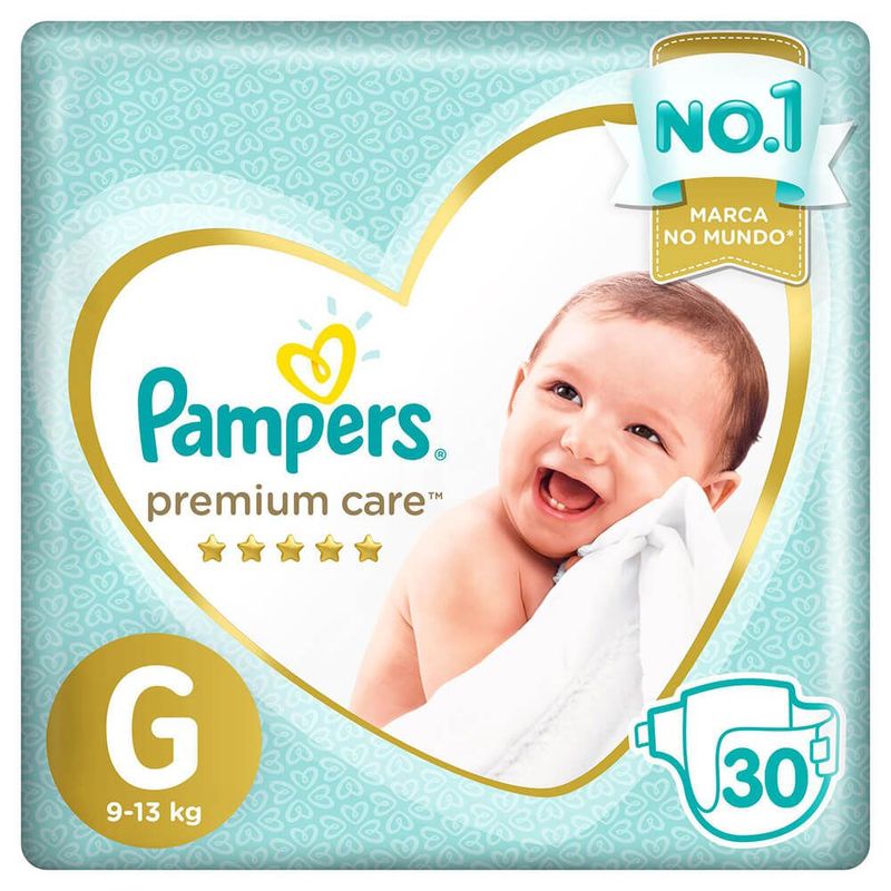 Fraldas-Pampers-Premium-Care-G-Com-30-Unidades