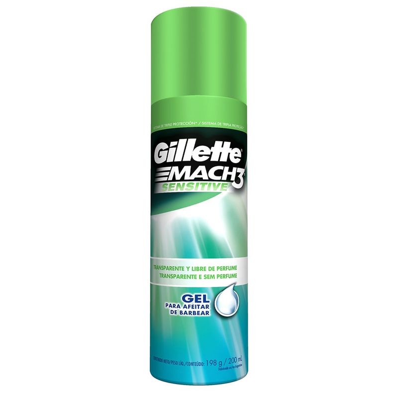 Gel-de-Barbear-Gillete-Mach-3-198g