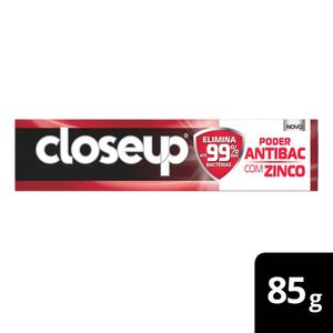 Gel Dental Menta Intensa Poder Antibac Close Up 85g