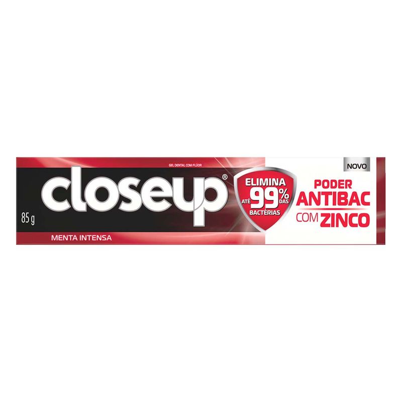 Gel-Dental-Menta-Intensa-Poder-Antibac-Close-up-85g