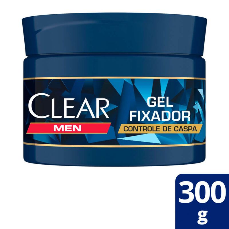 Gel-Fixador-Ac3a7c3a3o-Prolongada-Controle-de-Caspa-Clear-Men-300g