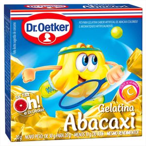 Gelatina de Abacaxi Dr.Oetker 20g