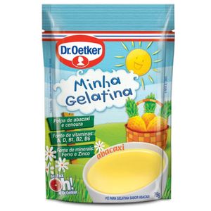Gelatina Minha Gelatina de Abacaxi Dr. Oetker 75g
