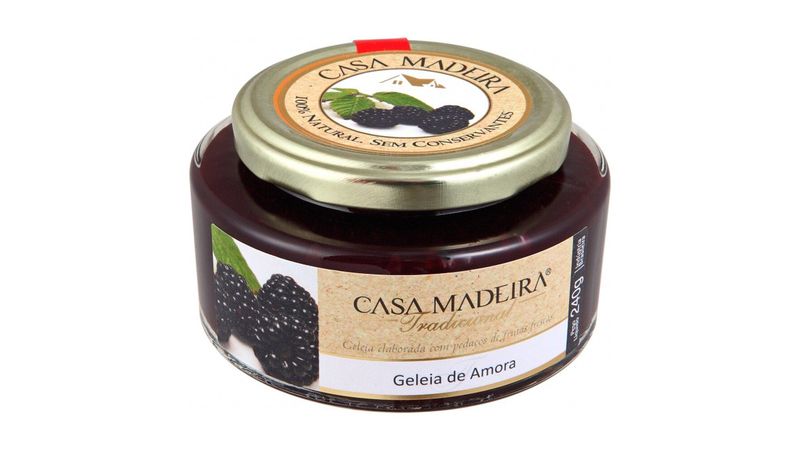 Geleia de Uva Tradicional Casa Madeira 240g