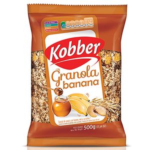 Granola com Banana Kobber 500g