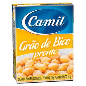 Grão de Bico em Conserva Camil 380g