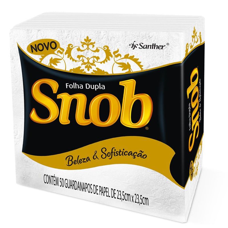 Guardanapo-Snob-Folha-Dupla-235x235cm-50-Unidades