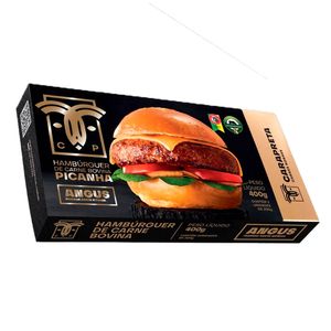 Hambúrguer de Picanha Bovina Carapreta 400g