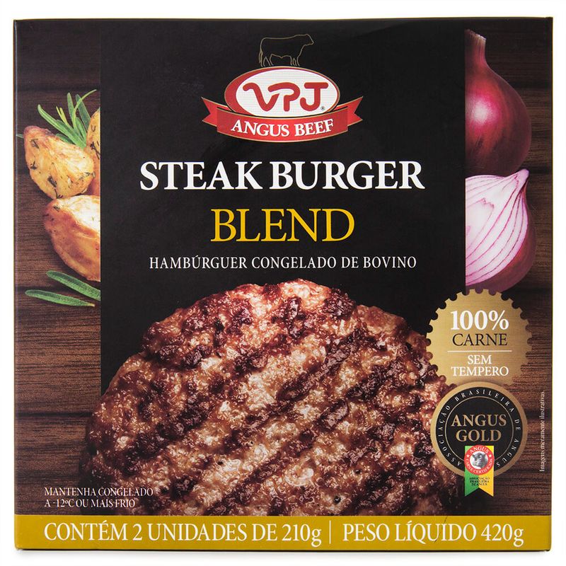 Hamburguer-Steak-Burger-Blend-Vpj-420g