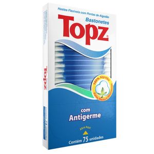 Haste Flexível Bastonetes Topz com 75 unidades