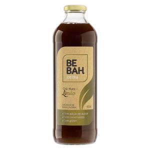 Ice Tea Chá Mate + Limão Bebah 900ml