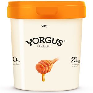 Iogurte Grego Desnatado Mel Yorgus 500g