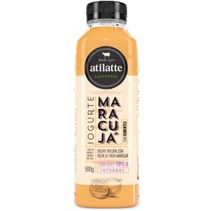 Iogurte Integral Sabor Maracujá Ati  Latte 500g