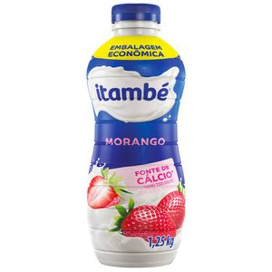 Iogurte Líquido Sabor Morango Itambé 1,250g