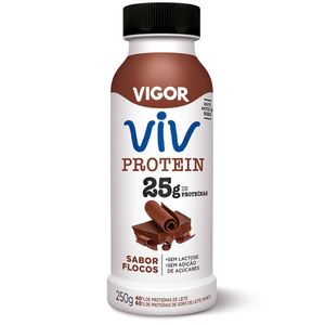 Iogurte VIV Protein 25g Flocos Vigor 250g