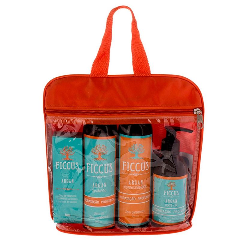 Kit-Tratamento-Capilar-Argan-Ficcus