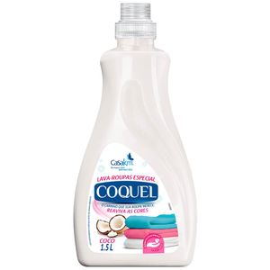 Lava Roupa Líquido Coquel Coco 1,5 Litro