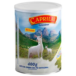 Leite em Pó de Cabra Integral Caprilat 400g