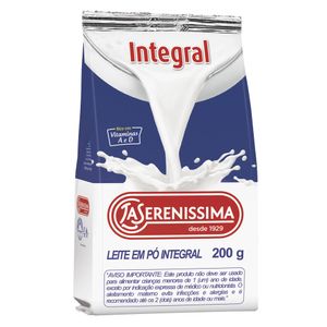 Leite em Pó Integral La Sereníssima 200g