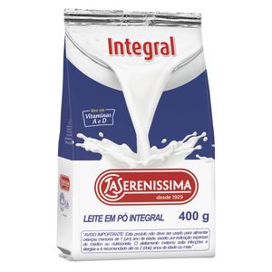Leite em Pó Integral La Sereníssima 400g