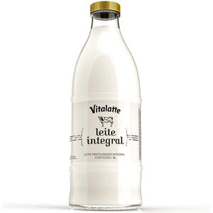 Leite Integral Pasteurizado Vitalatte 1 Litro