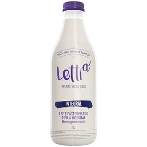 Leite Integral Pasteurizado Tipo A Letti a2 1 Litro