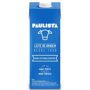 Leite Semidesnatado UHT Paulista 1 Litro