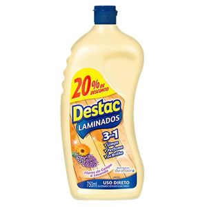 Limpa Piso para Pisos Laminados Lavanda e Alfazema Destac 750mL 20% de desconto