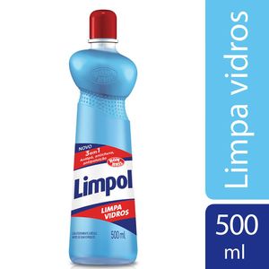 Limpa Vidros Squeeze Limpol 500ml